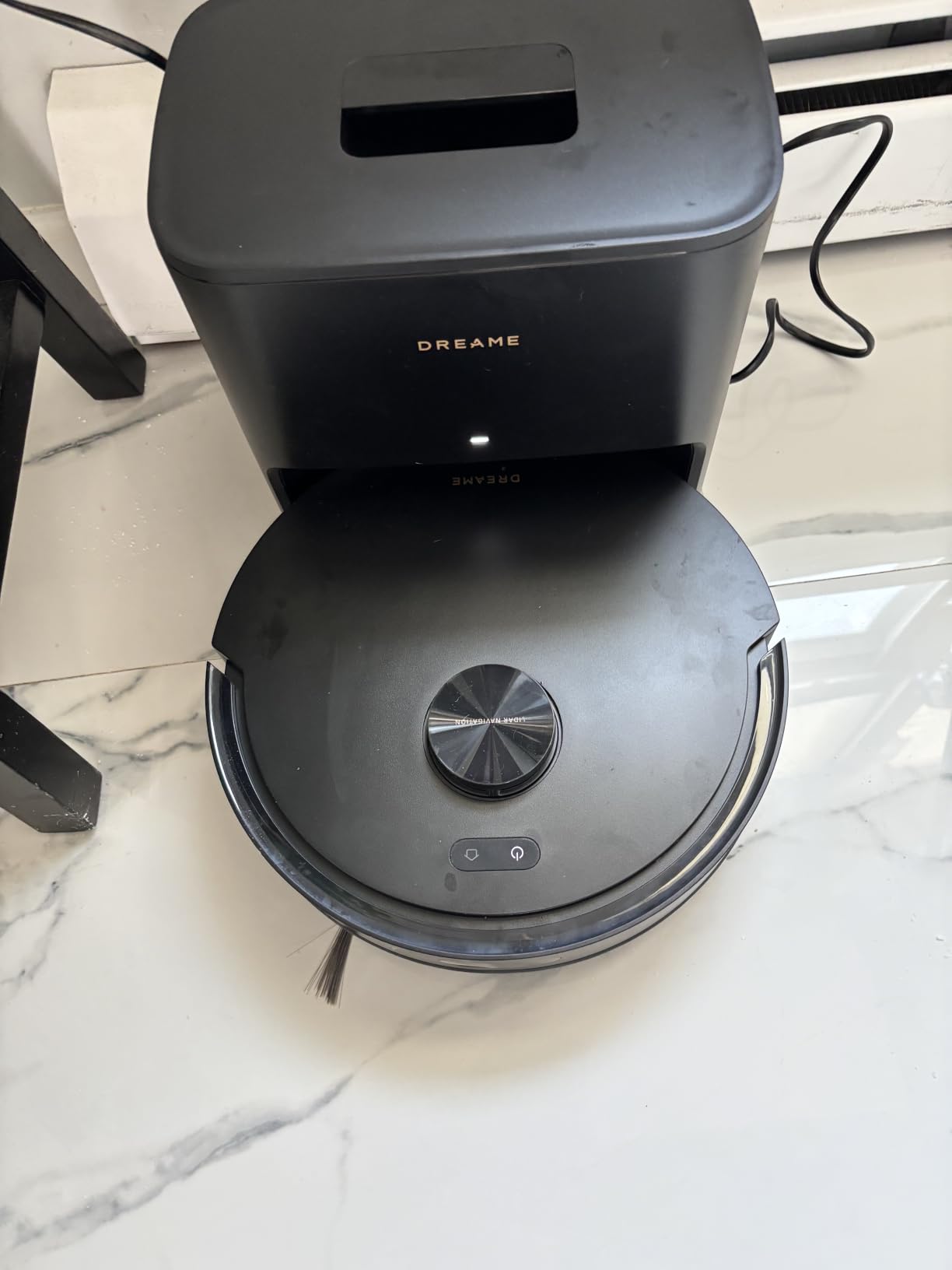 dreame D20 Air Plus Robot Vacuum and Mop, 20,000Pa Powerful Suction | 120-Day Self-Emptying with 4L Dust Bag, Anti-Tangling Tech, Edge-to-Corner Cleaning, Deep Carpet Cleaning, 360° Navigation customer photo 1