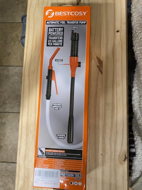 Portable Fuel Transfer Pump with 47