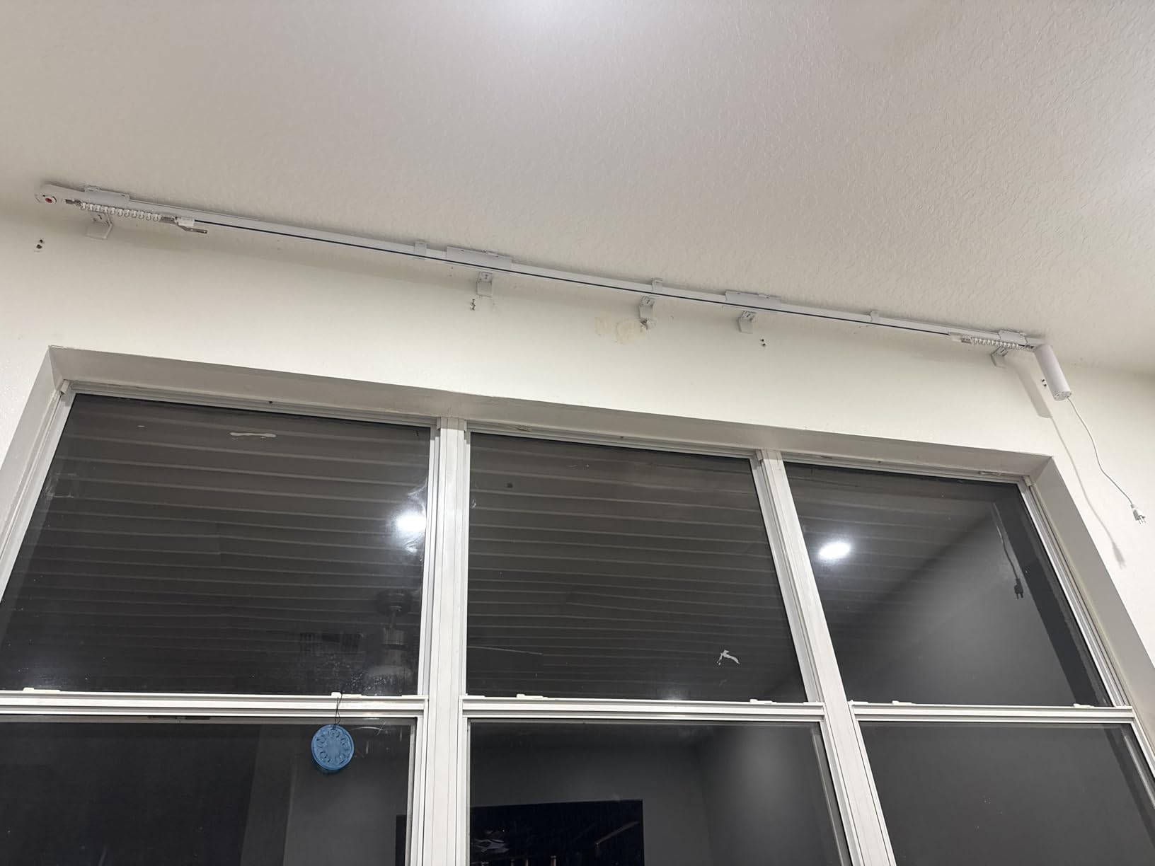 Electric Curtain Tracks | Matter over WiFi Electric Track, Smart Curtains Motorized Opener Curtains Rod with Remote Control - 165-189