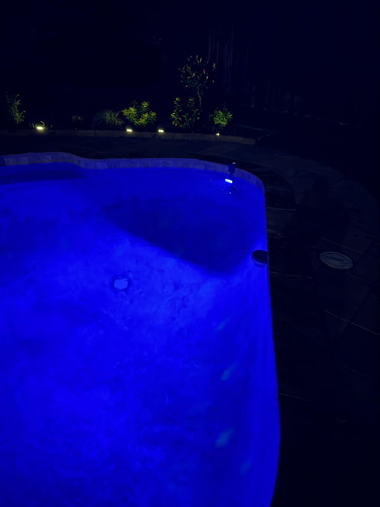 Solar Pool Lights for Inground Pools,Upgraded Solar Lights with LCD Pool Thermometer, Underwater Submersible Led Light for Pool Accessories, Swimming Pool Lighting with 10 Light Modes, 1PC customer photo 1
