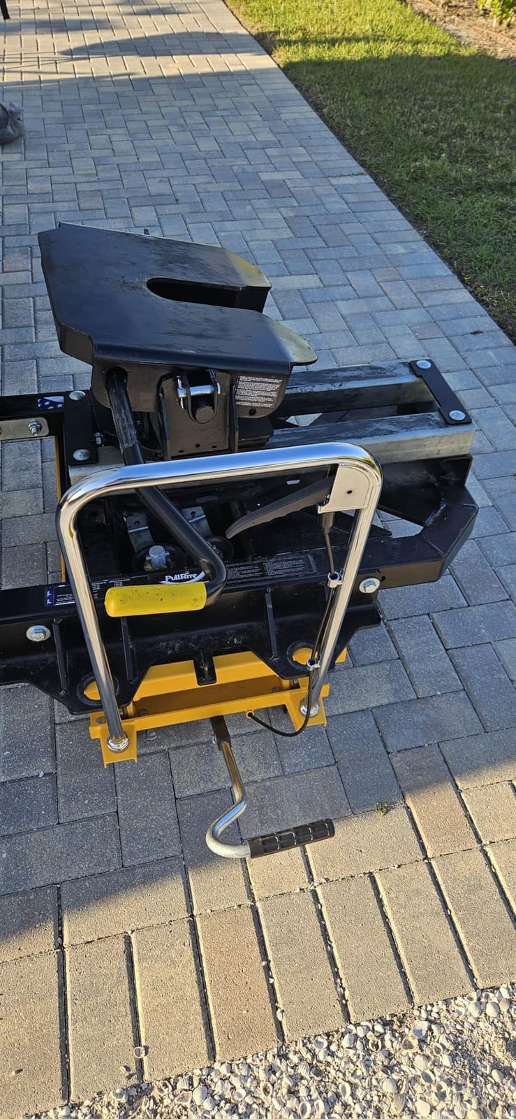 SPECRAFT 770 Lbs Hydraulic Lift Table Cart | 59 In Max Height, Double-Scissor Lift, 4 Wheels, Non-Slip Platform, Material Handling Equipment, Orange customer photo 2