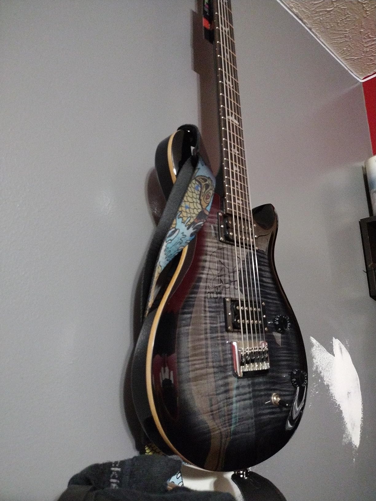 PRS SE 277 Electric Baritone, Charcoal Burst customer photo 1
