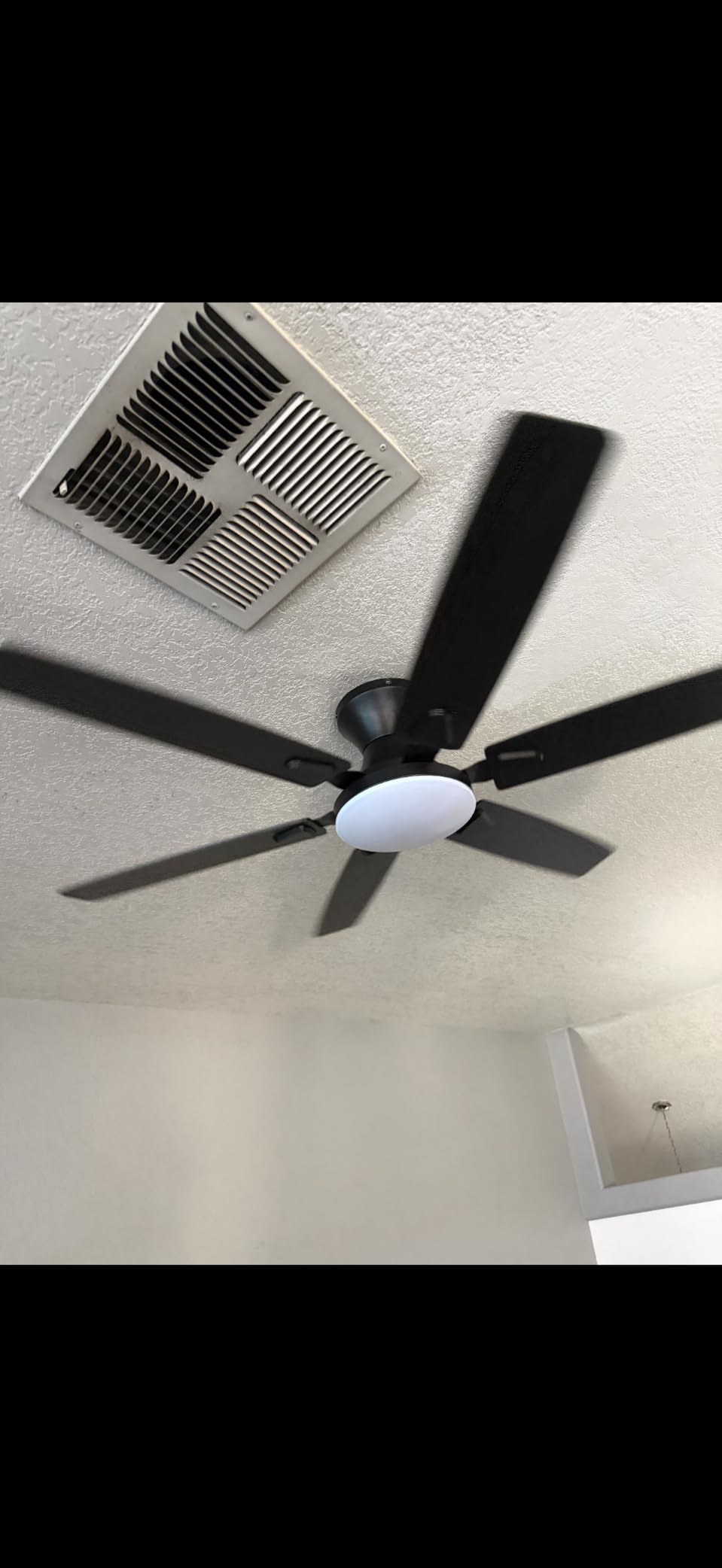Fanbulous 52 Inch Flush Mount Ceiling Fans with Light, Remote & APP Control | 6-Blade Gentle Breeze, Quiet DC Motor, 3CCT, Dimmable, Memory Function, Reversible, Damp-Rated, Living Room, Bedroom, Covered Patio customer photo 1