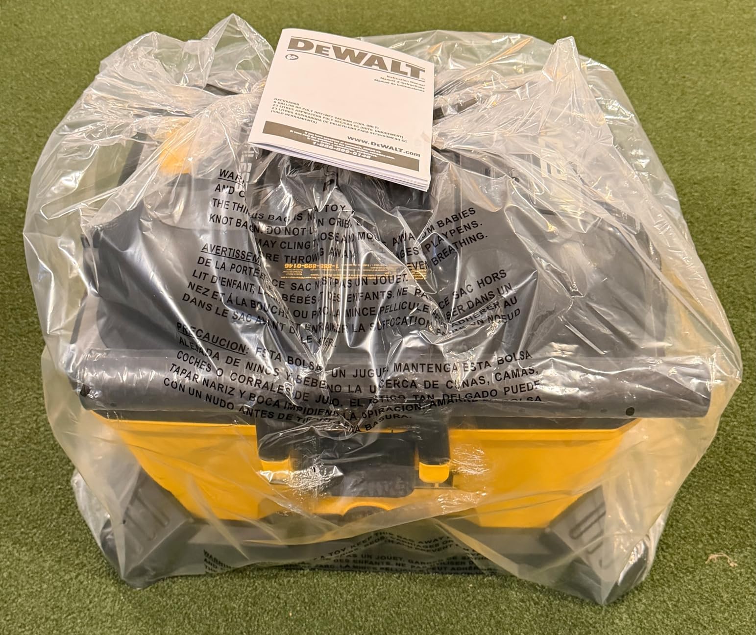 DEWALT 20V MAX Cordless Wet Dry Shop Vac 6 Gallon, Portable Vacuum Cleaner with Powerful Suction, Blower Function, On-Board Storage, Jobsite & Garage Vacuum, Tool Only, DXCVXA06B customer photo 1