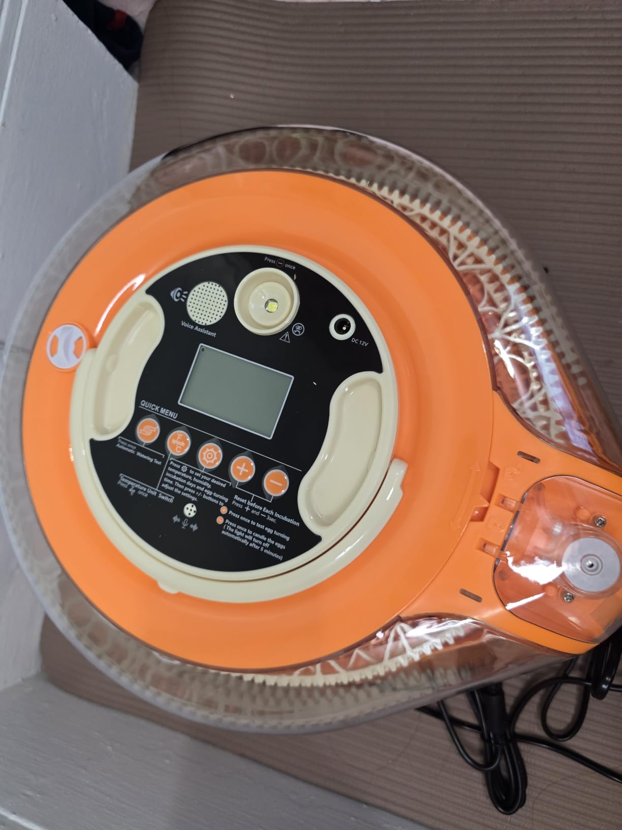 26 Incubators for Hatching Eggs Smart Voice Control Incubator with Auto Temp Humidity Automatic Egg Turning 360° View Built in Egg Candler and Chick Holding Area for Chicken Duck Goose Quail Eggs customer photo 1