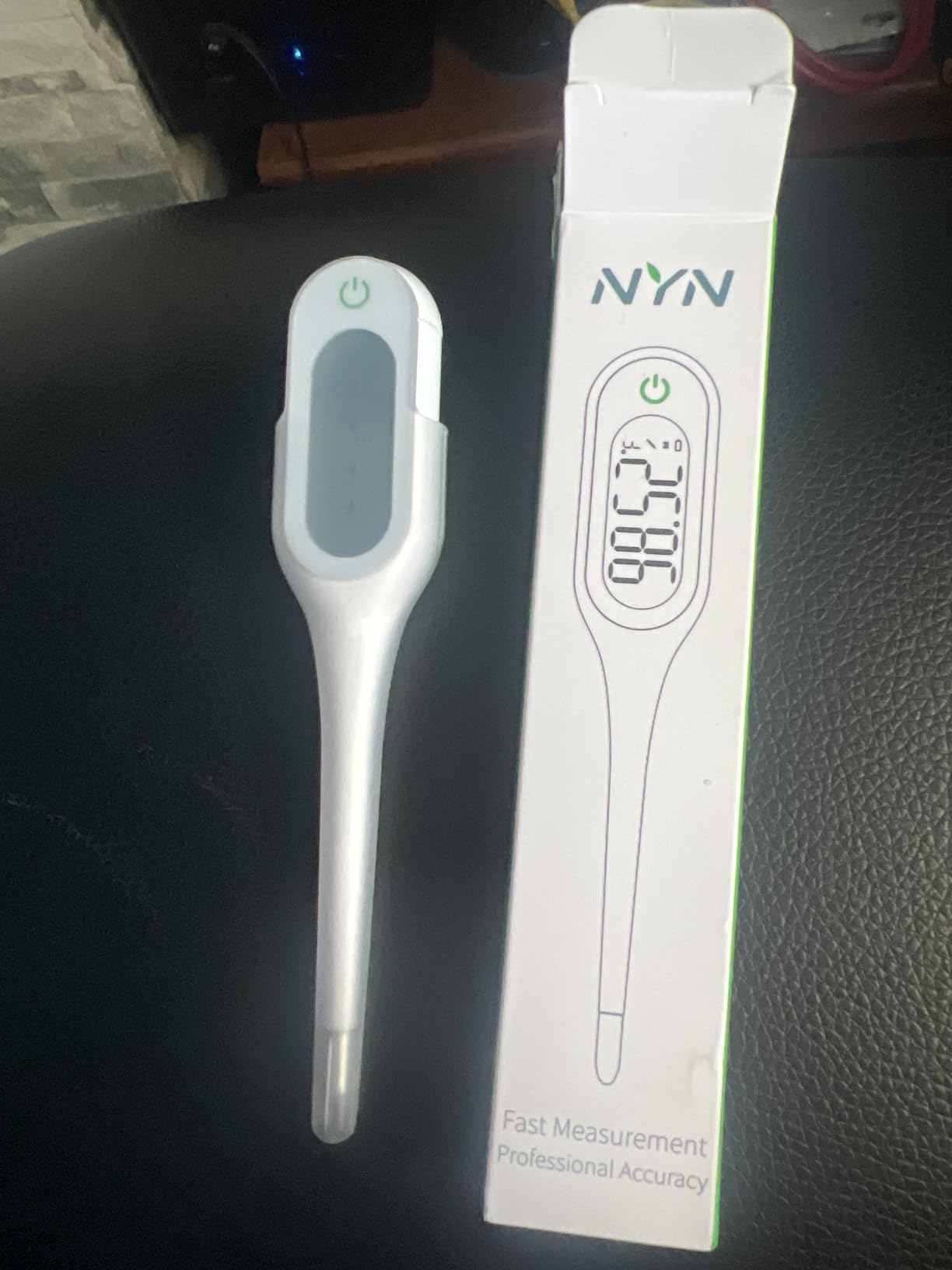 8 Seconds Basal Thermometer for Adult & Kids, Accurate & Safe Thermometer (White) customer photo 1