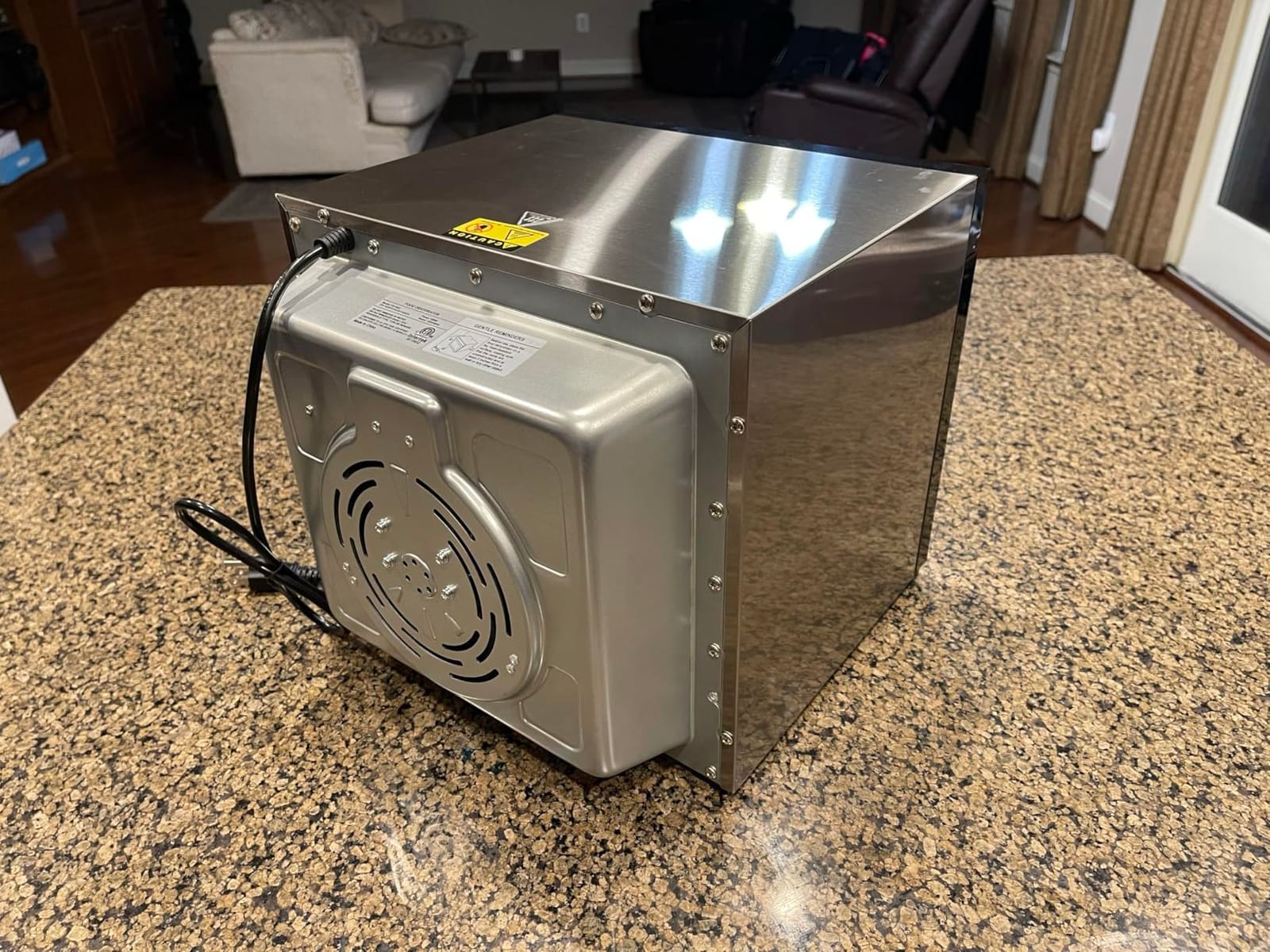 Food Dehydrator Machine, Powerful Food Dryer with 8 Stainless Steel Trays, Adjustable Temperature up to 167°F & 48-Hour Timer for Jerky, Fruits, Herbs - Includes Mesh Tray, Drip Tray & Recipe Guide customer photo 1