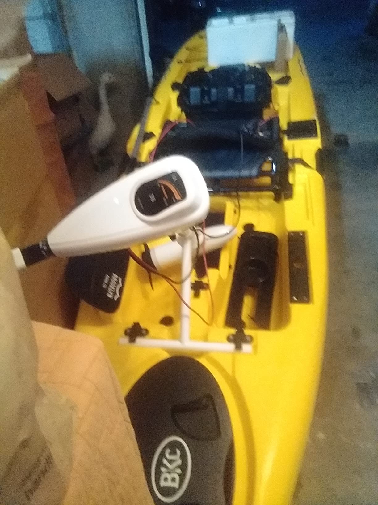 Upgraded Brooklyn 10.5 Pro Pedal Fishing Kayak by BKC - Lightweight 10.5 ft Sit-On-Top with Propeller Drive, Rudder Steering customer photo 2