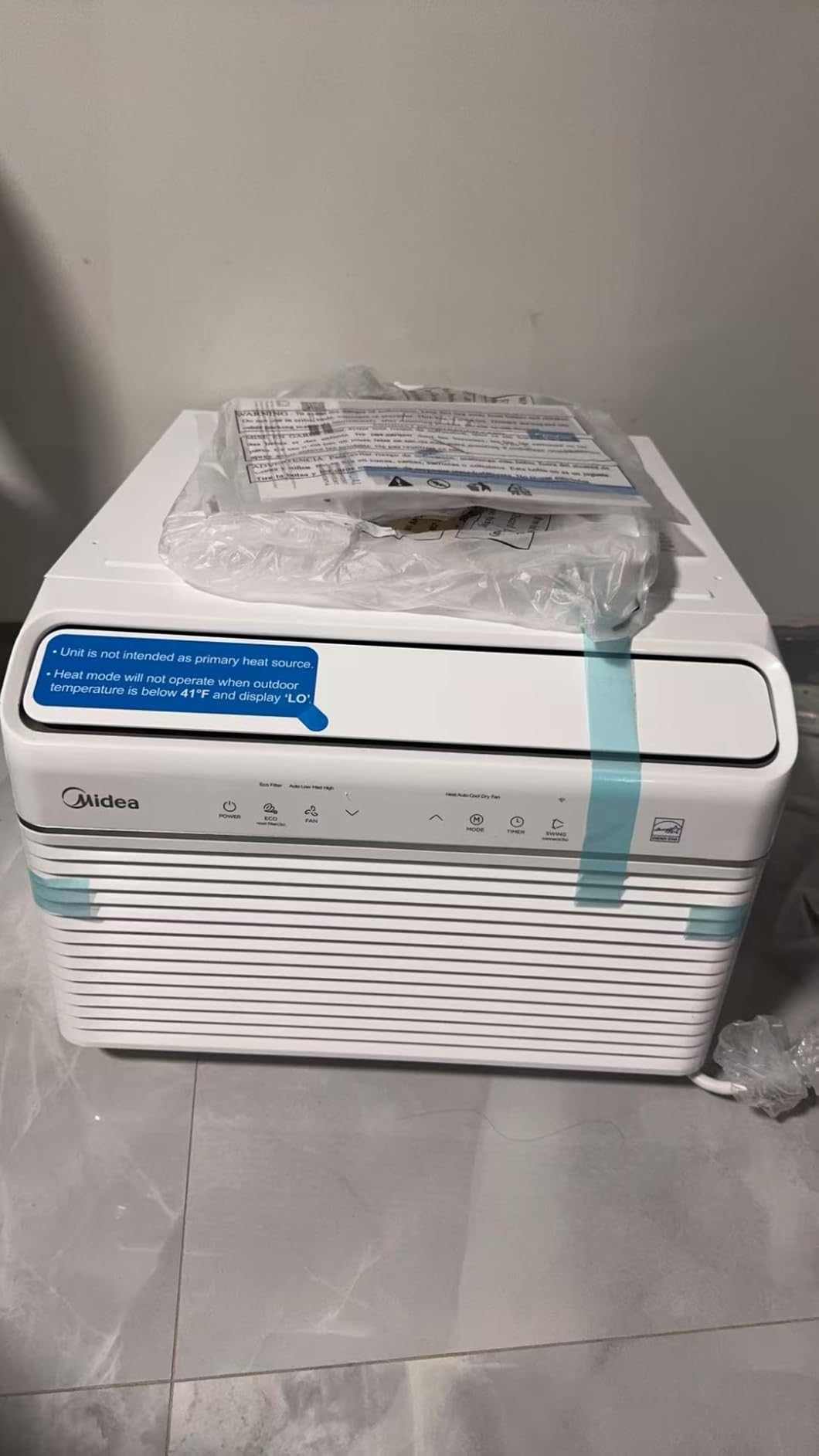 Midea 12,000 BTU Window Air Conditioner with Heat, 550 Sq Ft | Smart Inverter Control, Energy Star Rated, Quiet Operation, Electronic Control, Remote, Heat and Dehumidifier Function customer photo 2