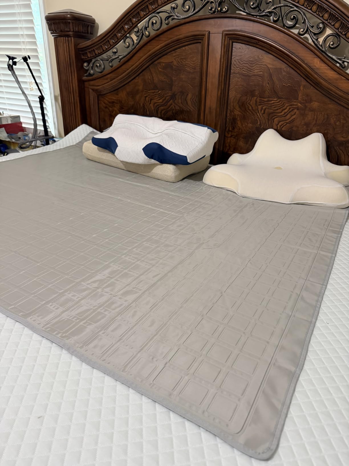 SAITRIO Bed Cooling System Air1 (Twin) - Cooling Mattress Pad | For hot sleepers & night sweats: hydro-powered, ultra-thin, quiet and fits under any fitted sheet. customer photo 1