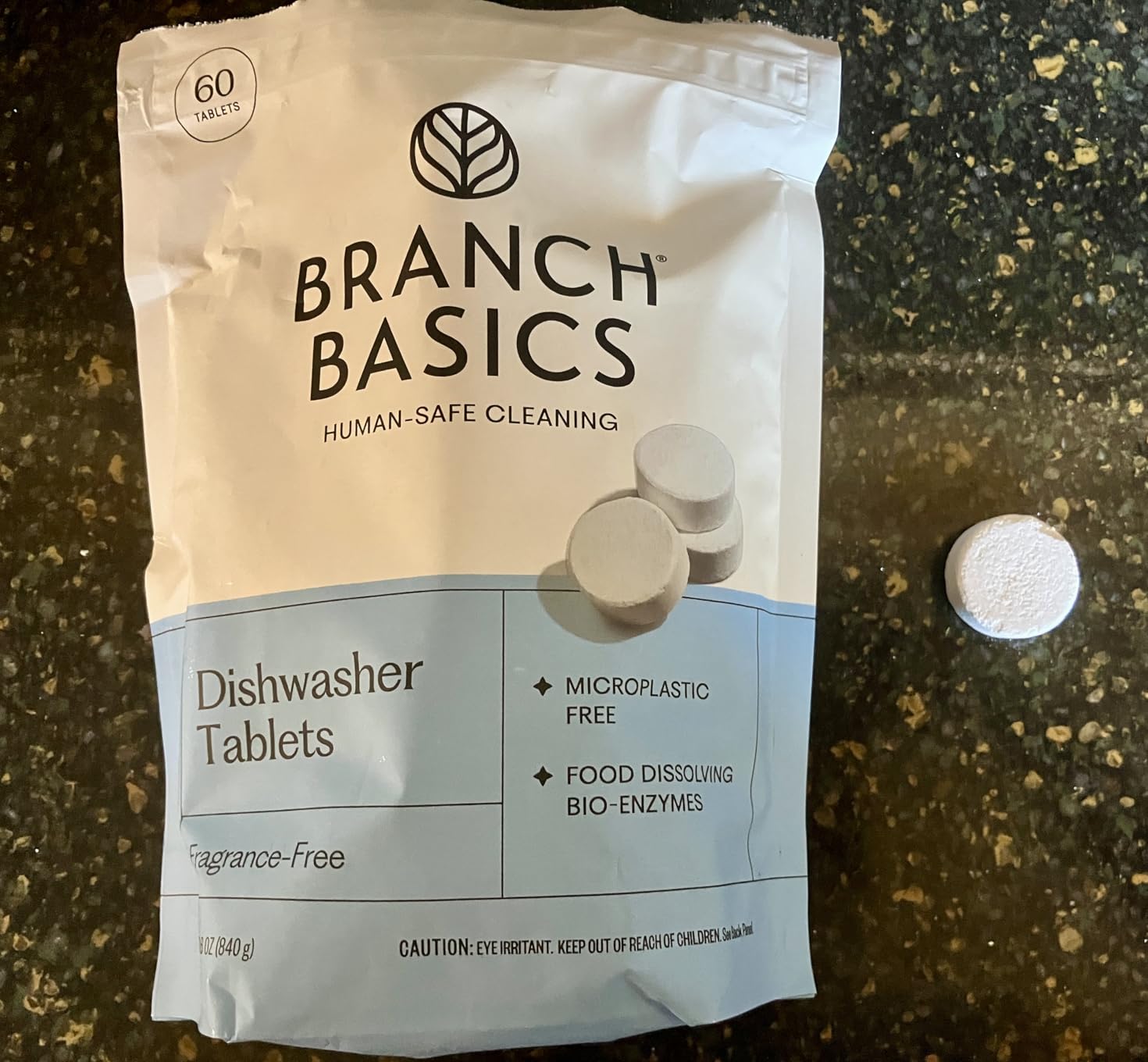 Branch Basics Dishwasher Tablets - 60 Ct | Plastic-Free Dishwasher Pods customer photo 2