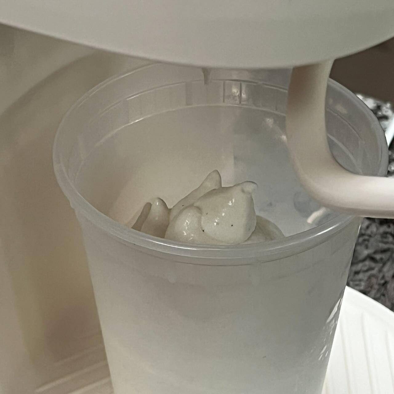 Dash Soft Serve Ice Cream Maker, 1-Pint Freezer Bowl, Cream | Countertop Machine for Gelato, Frozen Yogurt, Sorbet & Froyo; Churns Homemade Dairy-Free Treats & Fruit Whips customer photo 1