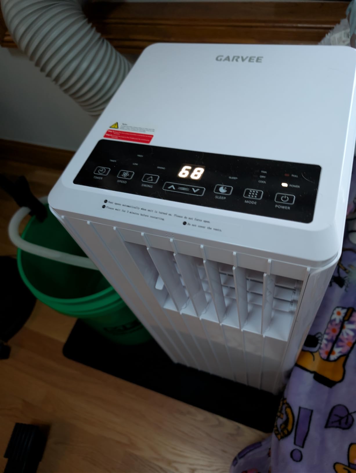 Garvee 15000 BTU Portable Air Conditioner, 3-in-1 Indoor AC Unit with Cooling, Dehumidifier, Fan, 24-Hour Timer, Remote Control & Full Window Installation Kit – Cools Rooms Up to 850 Sq. Ft, 115V customer photo 1