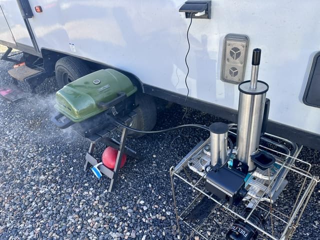 2026 Upgrade Electric Smoker Generator, Cold Smoker 60-70°F for Cheese | Salmon, Adjustable Smoke Volume Air Pump, Smoke Tube for Pellet Smoker, Fits Gas/Pellet Grill customer photo 1