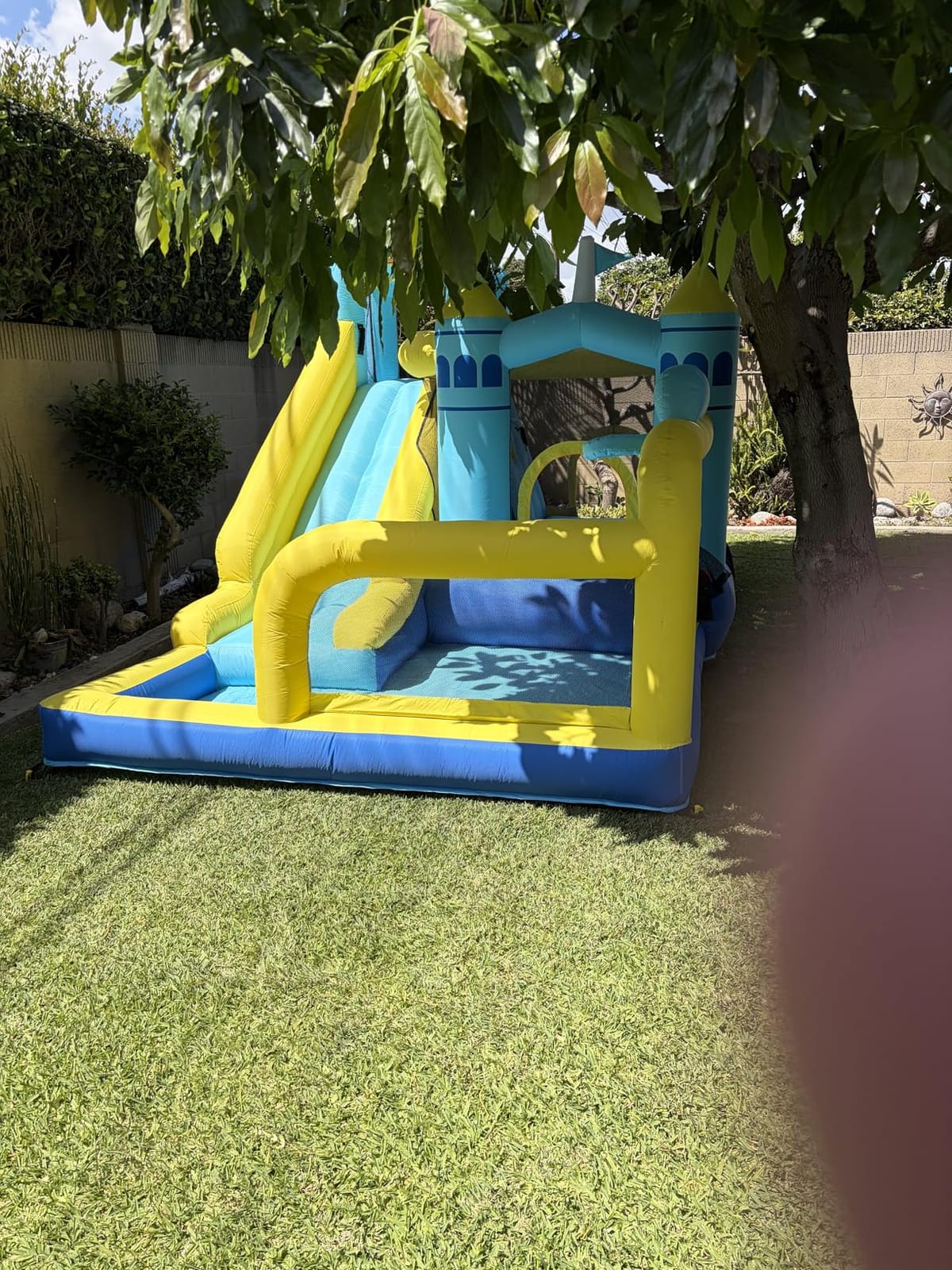 Bounce House, 8-in-1 Gameplay Mode Inflatable Bounce House for Kids | Sturdy and Durable Bouncy House with Blower, Bouncy Castle with Slide, Great for Indoor, Outdoor & Backyard, Birthday Parties customer photo 2