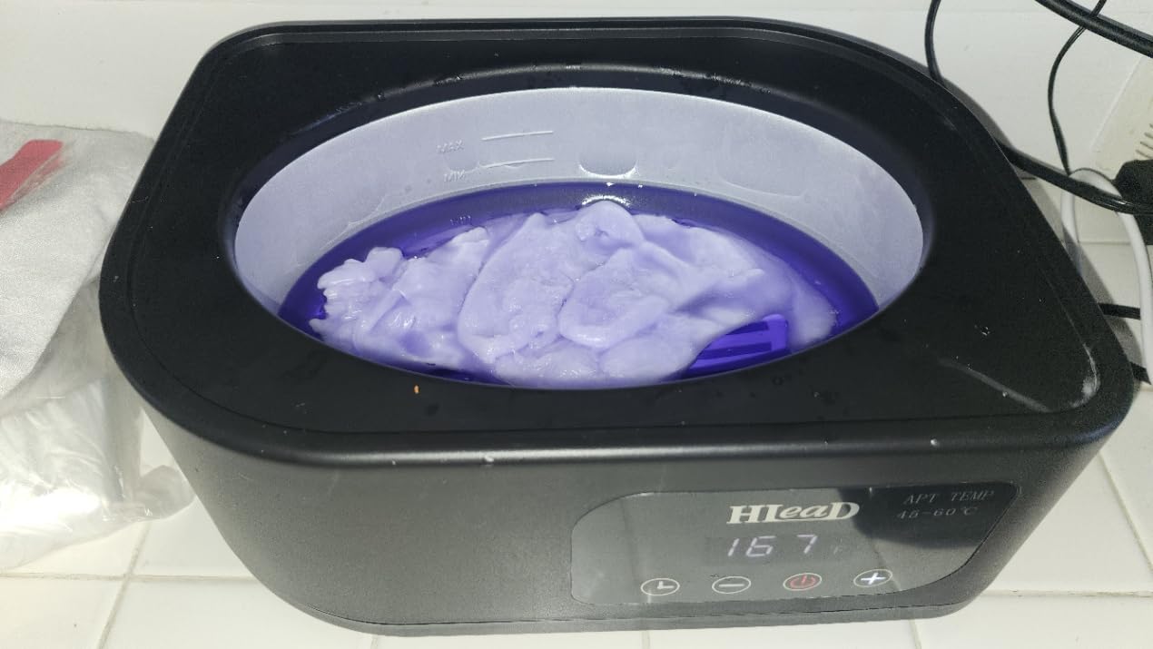 Paraffin Wax Machine for Hand and Feet, Touchscreen Paraffin Wax Warmer with Wax Moisturizing Paraffin Spa Wax Bath Kit, Large Capacity at Home for Smooth and Soft Skin customer photo 2
