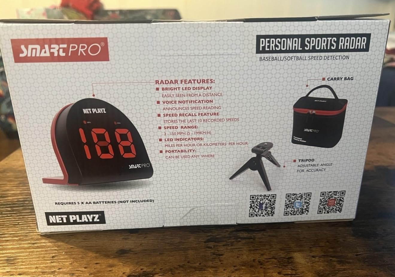 NET Playz Multi-Sports Personal Speed Radar Detector Gun customer photo 2