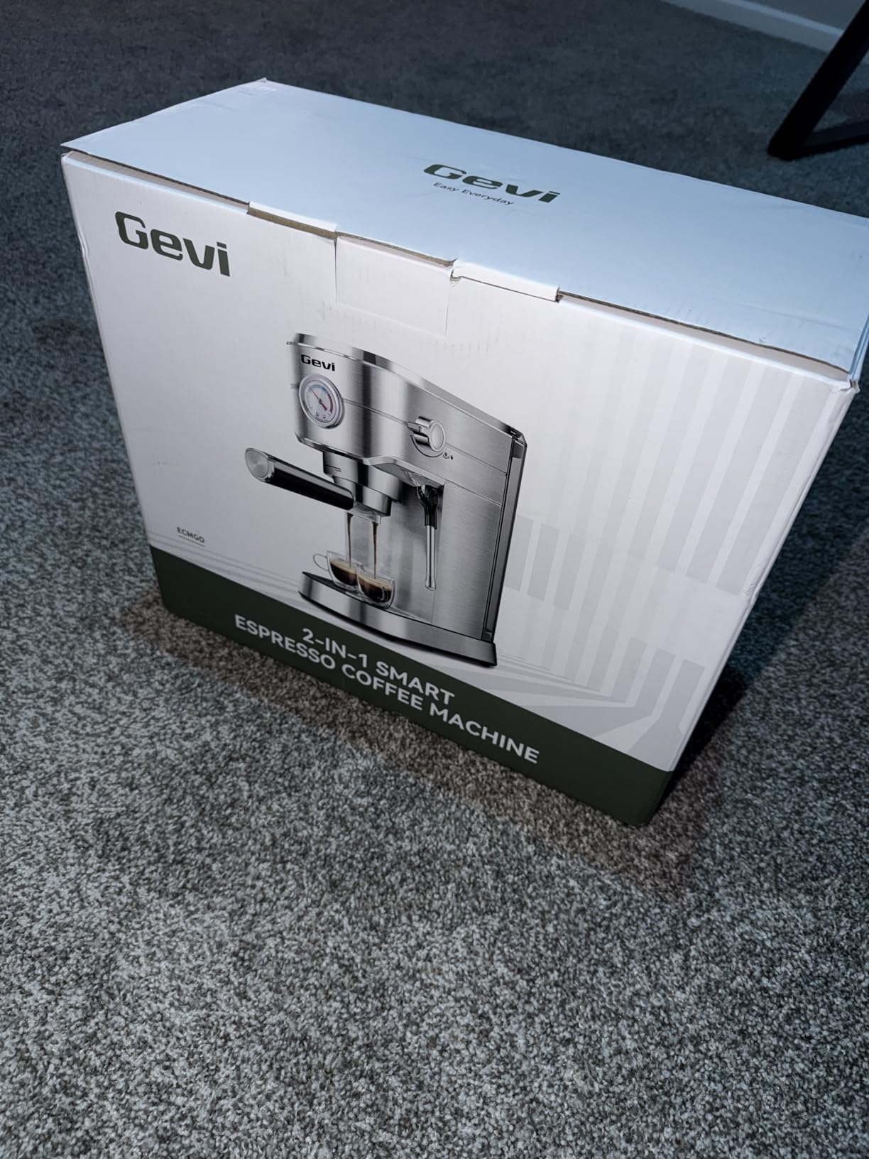 Gevi 20 Bar Compact Commercial Espresso Machine for Home, Latte Coffee Maker customer photo 1