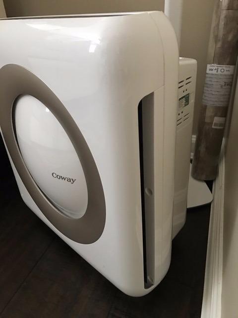 COWAY Airmega Mighty2 Air Purifier, Next Gen of AP-1512HH, for Large Room & Home Cleans up to 1,800 ft², IEST certified HEPA and Active Carbon for Allergies, Smoke, Dust, Pets & Mold, AP-1512N(W) customer photo 1