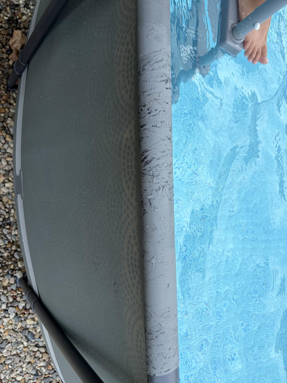 18Ft Round Pool Cover [2026 Upgraded 4-Way Windproof System] 500D Tear-Resistant for Above Ground Pools customer photo 2