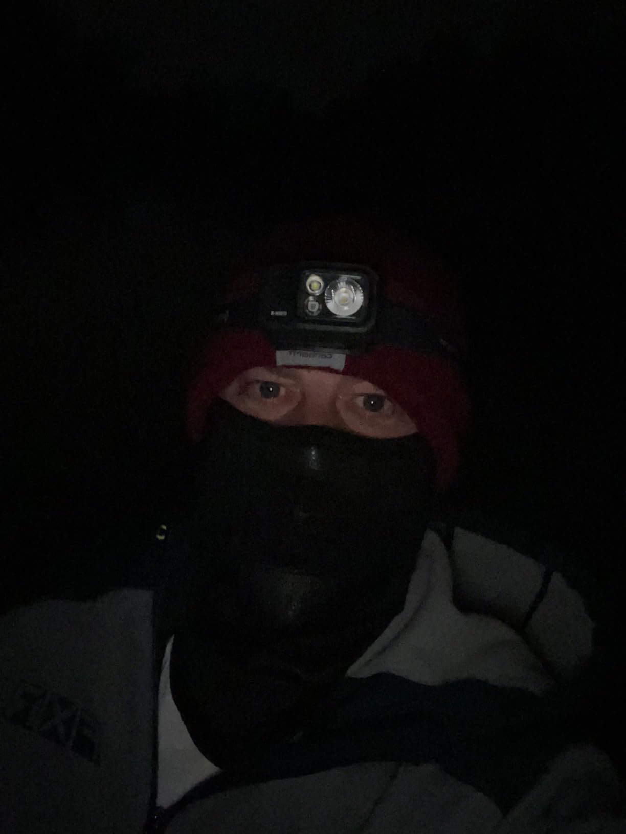 BLACK DIAMOND Storm 500-R Headlamp, Rechargeable, Dimmable Bright, BD Black | 500 lumens, red night vision, RGB night vision for route finding, camp tasks, and low-light navigation, Brightness Memory customer photo 2