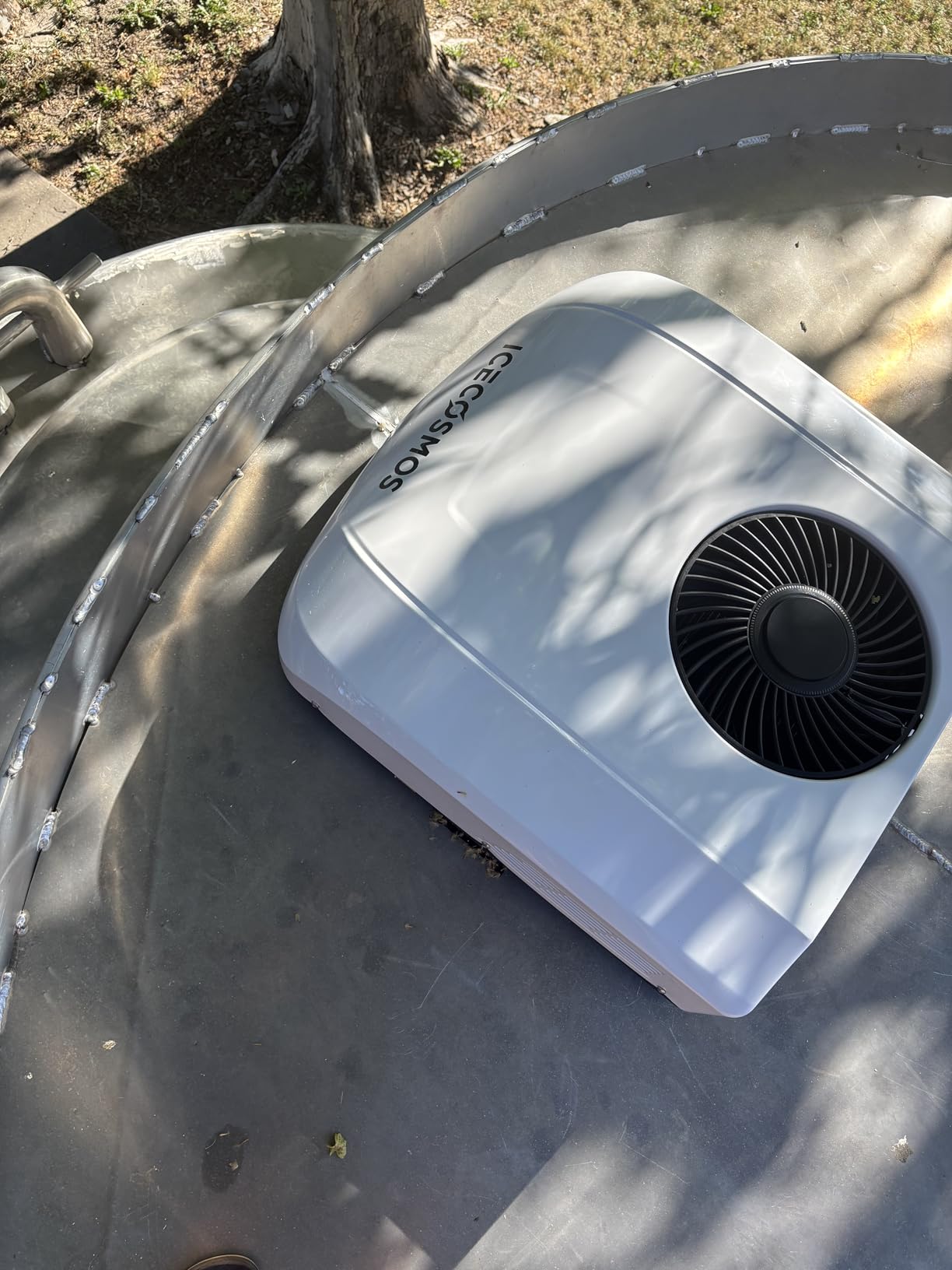 Ultra-Slim 12 Volt DC Roof Top RV Air Conditioner with Heat | Mini Body 230 inches Copper Power Cord; Equipped with Detachable Air Filter; Air 360 Degree Flow; Dehumidify & Ventilation Mode customer photo 2