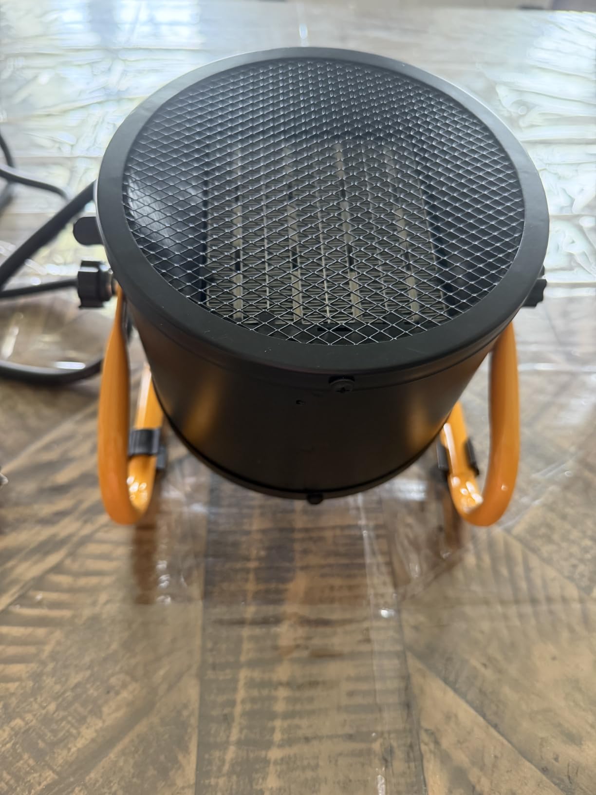 Greenhouse Heater with Thermostat, 1500W Fast Heating Greenhouse Heater, IPX5 Waterproof & Overheat Protection, Electric Fan Heater for Grow Tent Greenhouse Flower Room Overheat Protection customer photo 2