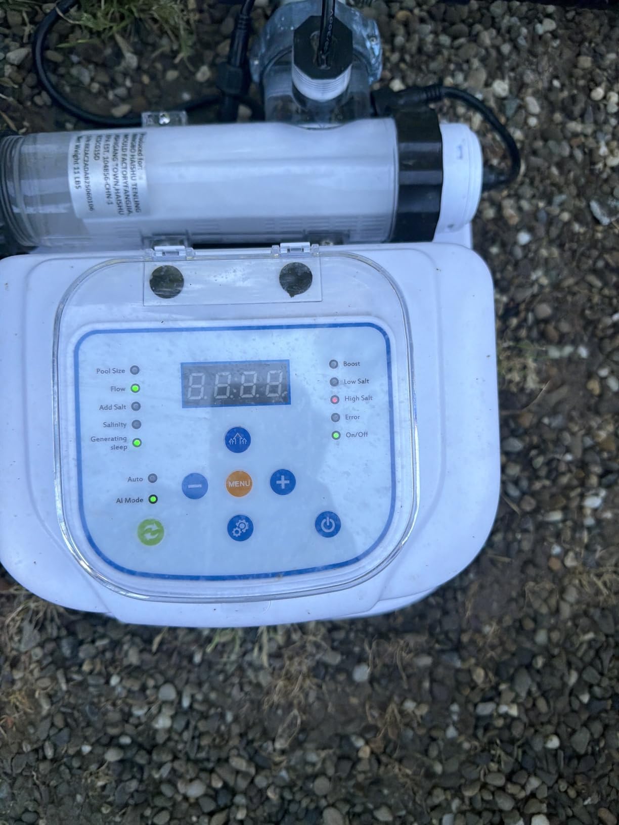 Salt Chlorine Generator, Salt Water System for Above Ground Pool | Pool System with Auto Chlorine Calculation, Salt Level Detection & Smart Salt Addition Guidance, Up to 10,000 Gallons customer photo 2