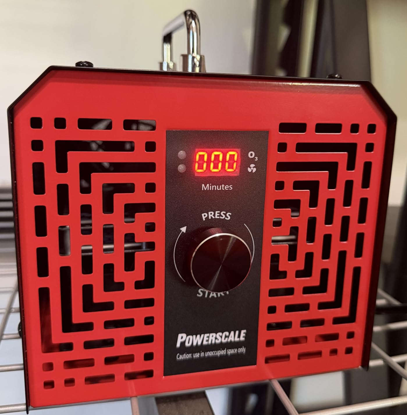 Powerscale 500,000mg/h Dual-Core Ozone Generator, Commercial Industrial Ozone Machine with Digital Timer for Odor Removal, Heavy Duty Air Purifier for Smoke and Pet Odors in Commercial Spaces customer photo 1