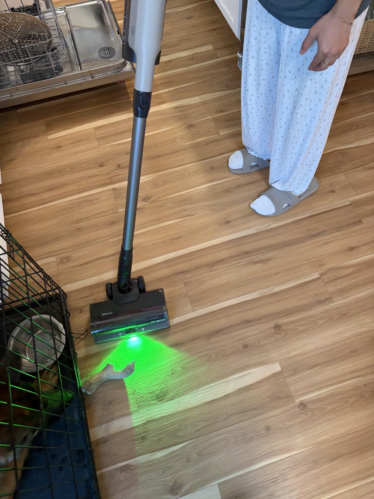 Tineco Pure ONE Station 5 Pro Cordless Vacuum, Automatic Dust Collection, Full-Path Self-Cleaning, ZeroTangle Brush, Up to 100 Minutes Runtime, Stick Vacuum Cleaner for Pet Hair, Carpet & Hard Floor customer photo 2