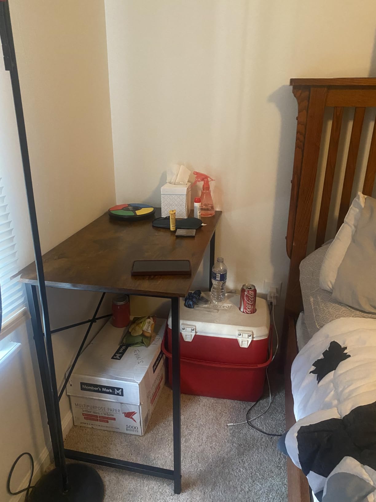 DUMOS 32 Inch Small Computer Desk, Gaming Desks for Home Office Bedroom customer photo 1