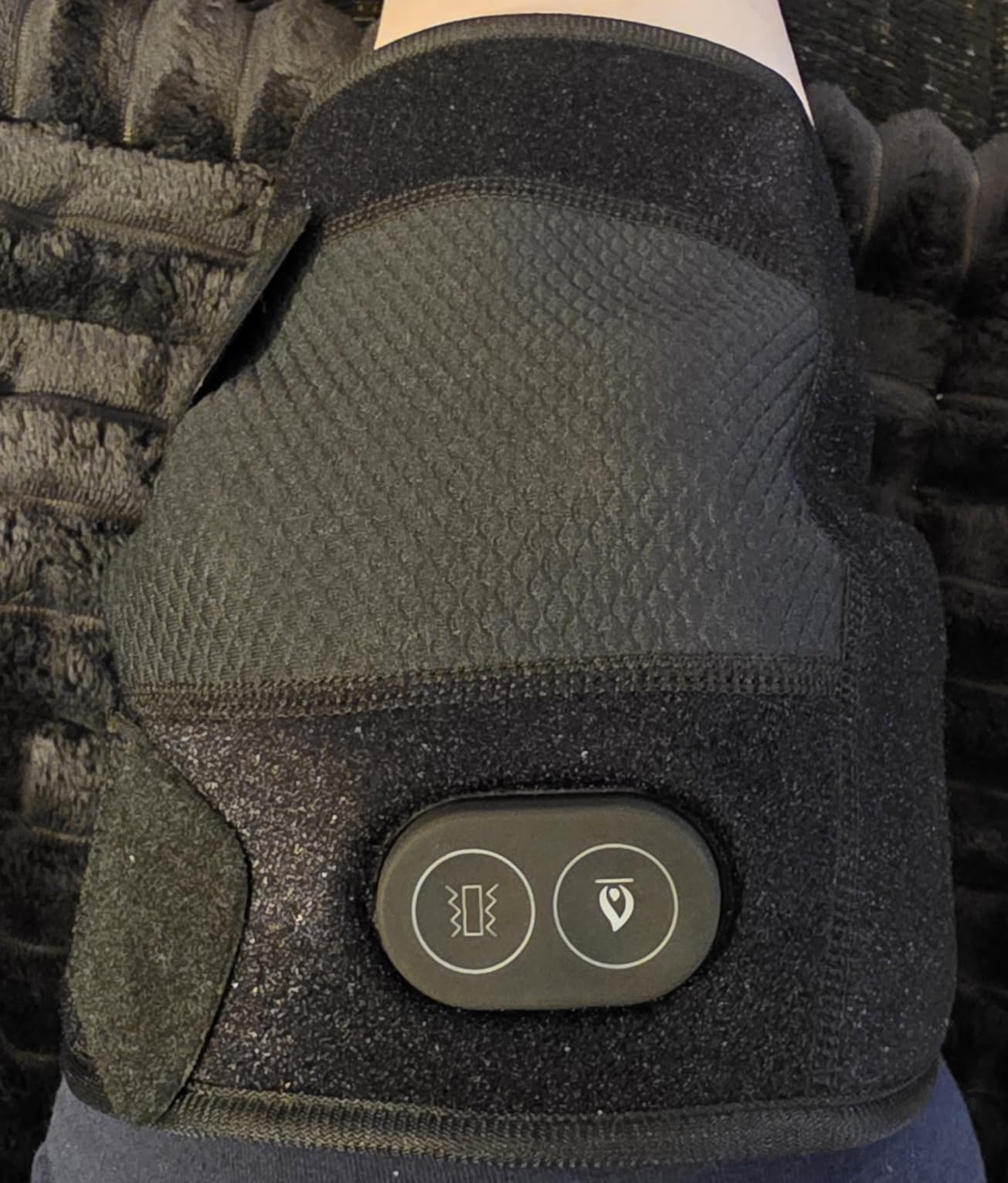 Knee Massager, Cordless Knee Heating Pad, Heated Knee Brace with Heat and Vibration Massage 30 Minutes Auto-Off, Gifts for Seniors Women Men(2 Pack) customer photo 2