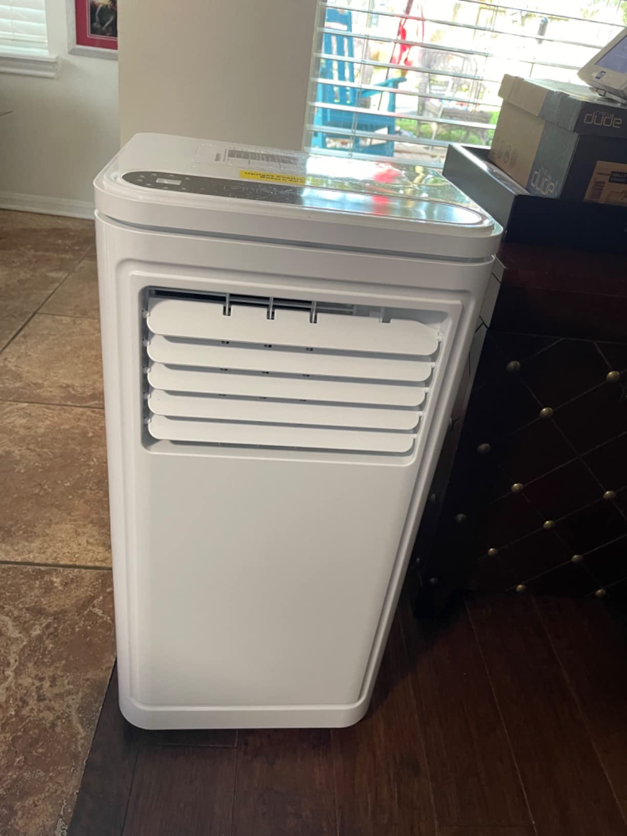 COWSAR 10000 BTU Portable Air Conditioners for Rooms up to 450 Sq Ft, 4 Modes Portable AC Unit with Cool/Fan/Dehumidifier/Sleep, Remote Control & 24H Timer, Energy Saving for Bedroom, Apartments customer photo 1