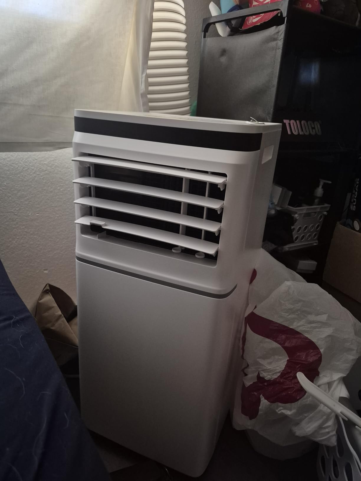COWSAR 10000 BTU Portable Air Conditioners for Rooms up to 450 Sq Ft, 4 Modes Portable AC Unit with Cool/Fan/Dehumidifier/Sleep, Remote Control & 24H Timer, Energy Saving for Bedroom, Apartments customer photo 2