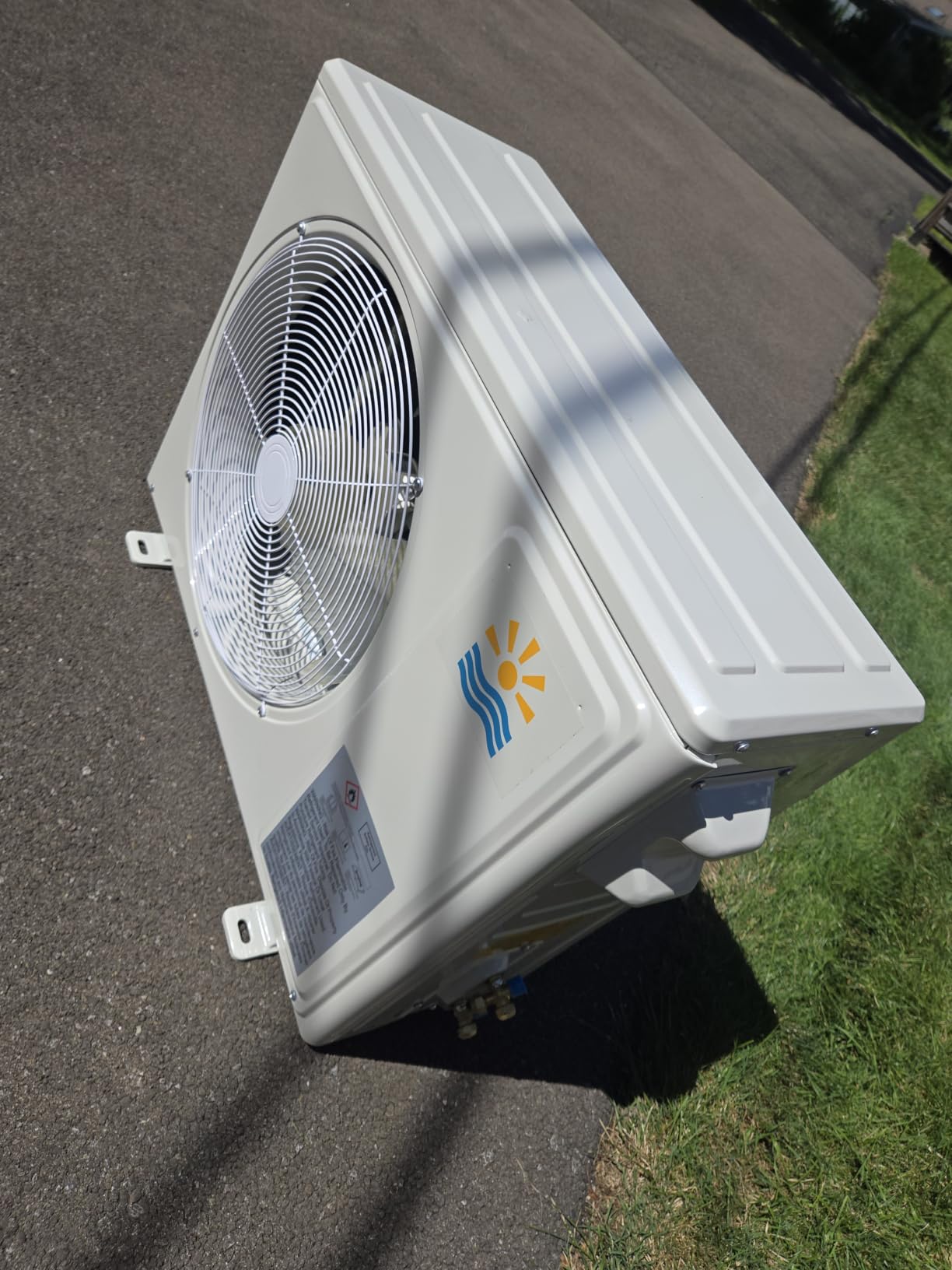 18000 BTU Mini Split AC & Heating System, Heat Pump, 19 SEER2, 230V | AHRI Certified, ductless inverter design, pre-charged, high energy efficiency, cooling & heating for rooms up to 1250 sq. ft. customer photo 1