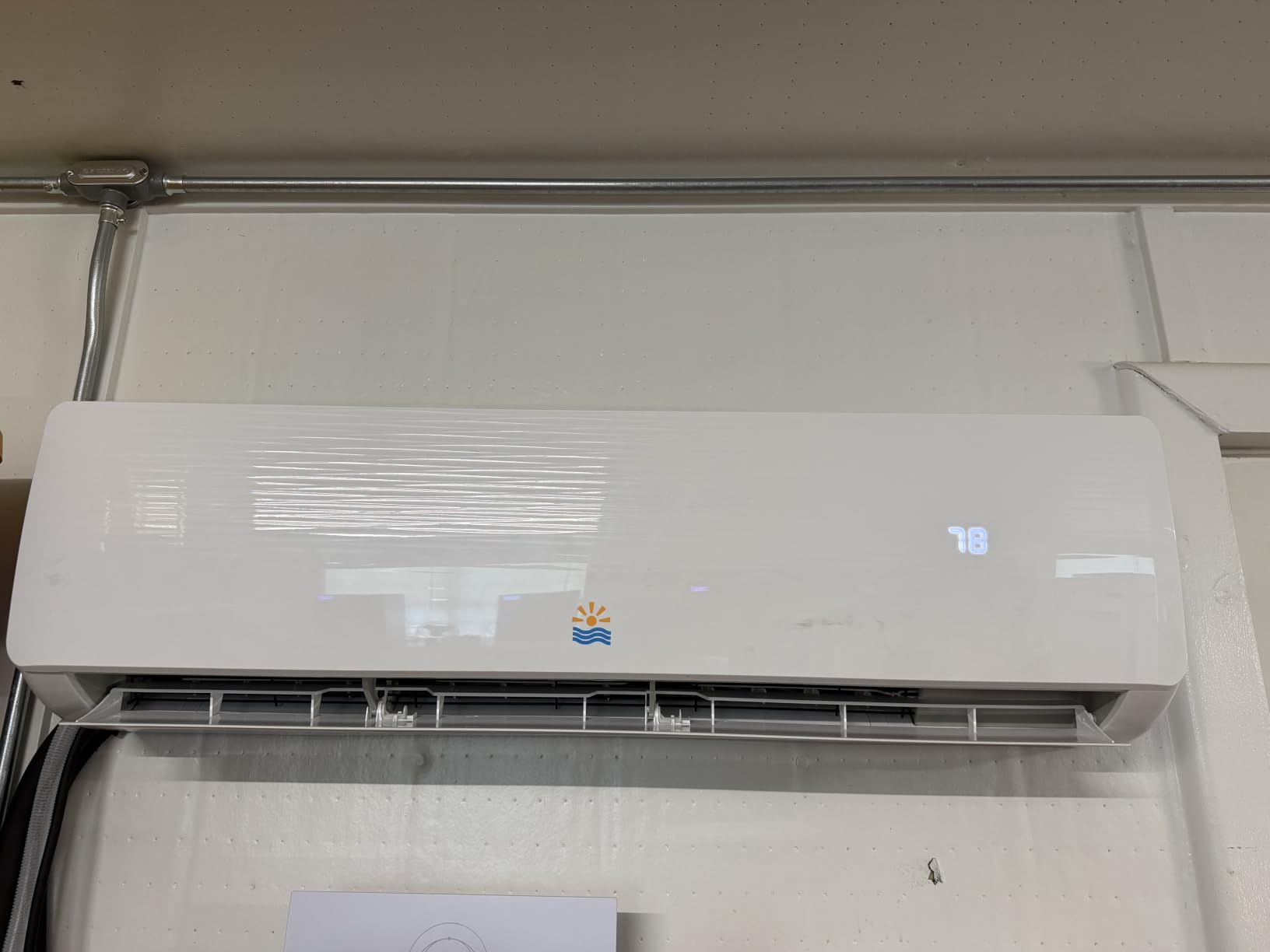 18000 BTU Mini Split AC & Heating System, Heat Pump, 19 SEER2, 230V | AHRI Certified, ductless inverter design, pre-charged, high energy efficiency, cooling & heating for rooms up to 1250 sq. ft. customer photo 2