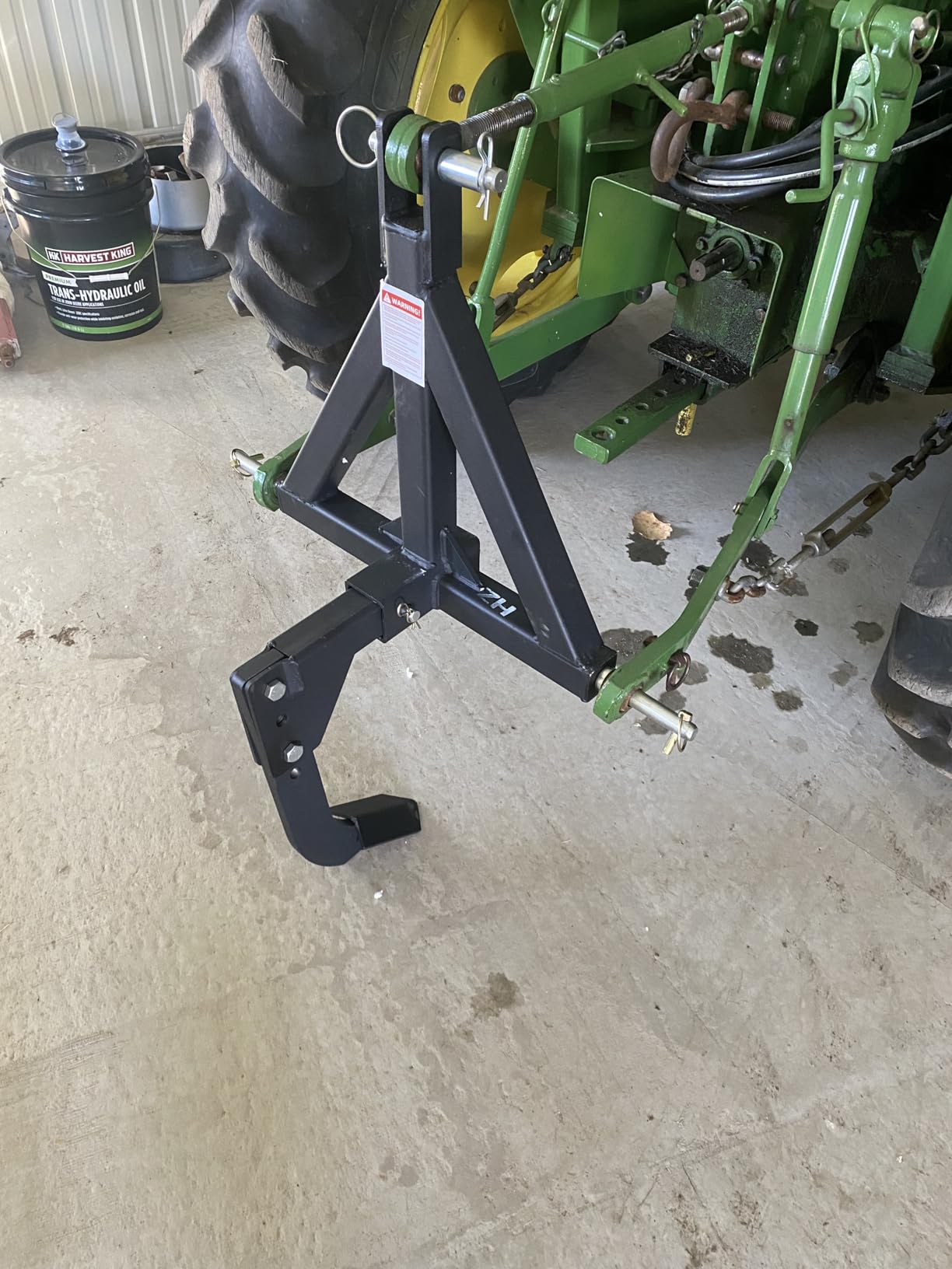 YITAMOTOR 3 Point Quick Hitch with Upgrade Versatile Adapter & 2