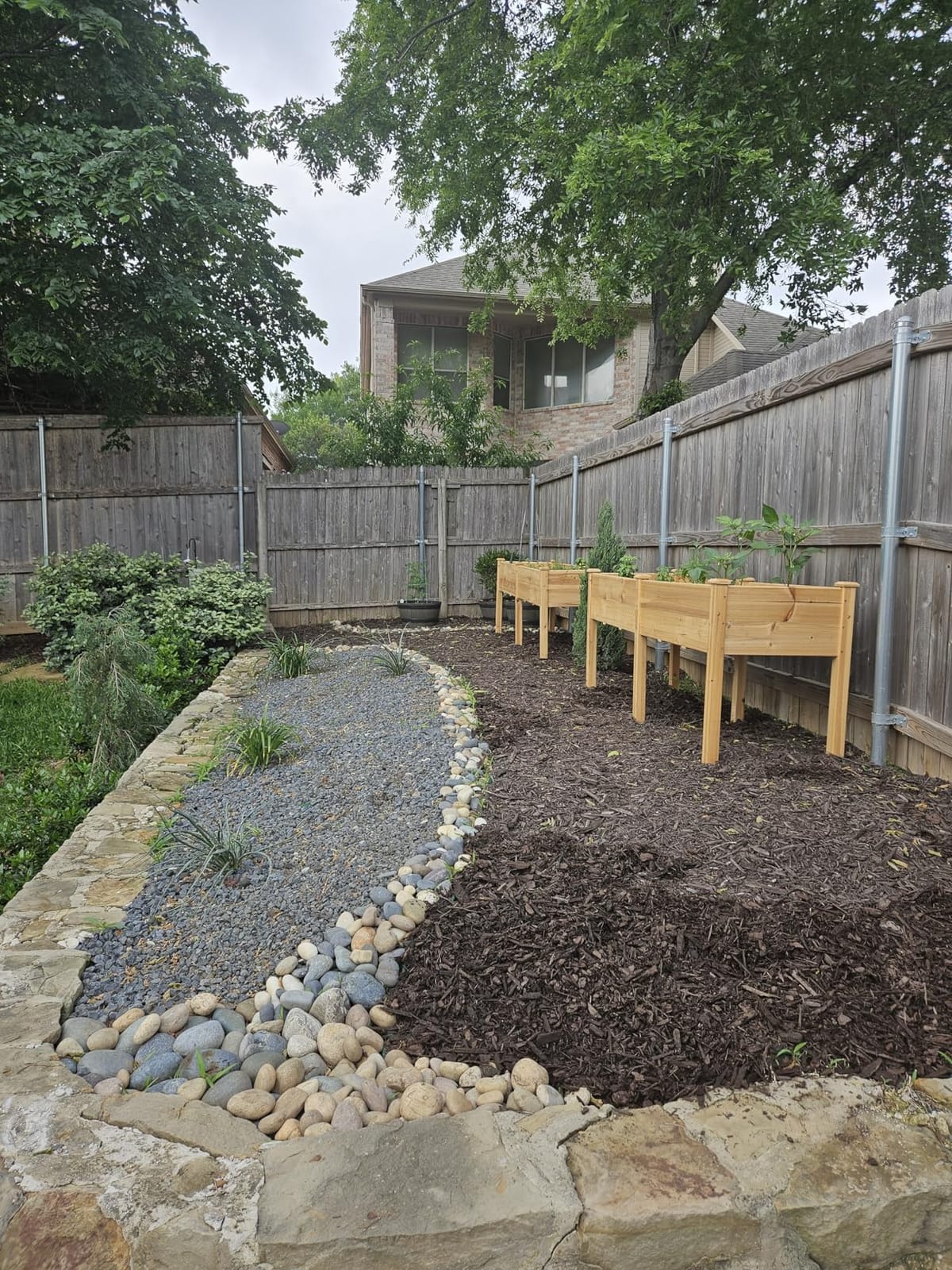 BlueWish 96''L x 24''W x 30''H Outdoor Cedar Garden Bed, 2x8 FT Raised Garden Bed with 9 Drainage Holes & 8 Legs, 990lbs Capacity, Natural customer photo 1