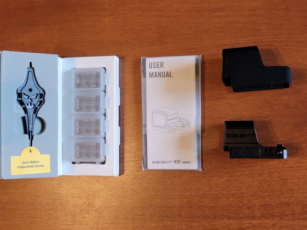 OSIGHT XE AMRS Enclosed Red Dot Sight, 2/6 & 32 MOA Multi-Reticle, 407C/507C Footprint, Side Load Battery, Parallax-Free Enclosed Emitter Optic for Full-Size Setups customer photo 2