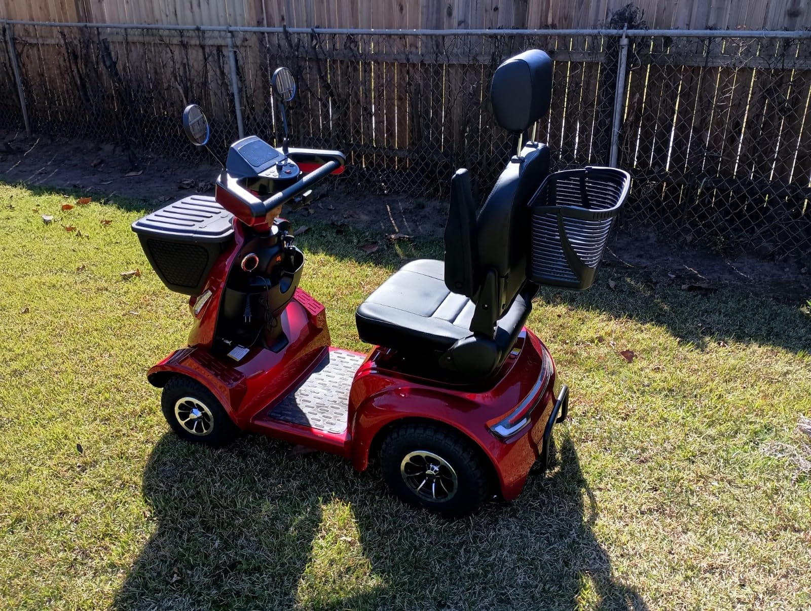 Ecomobi All-Terrain Heavy Duty Mobility Scooter for Seniors & Adults, 1000W Powerful Motor, 550 lbs Weight Capacity, 32 Mile Extended Range, 9 MPH, 13