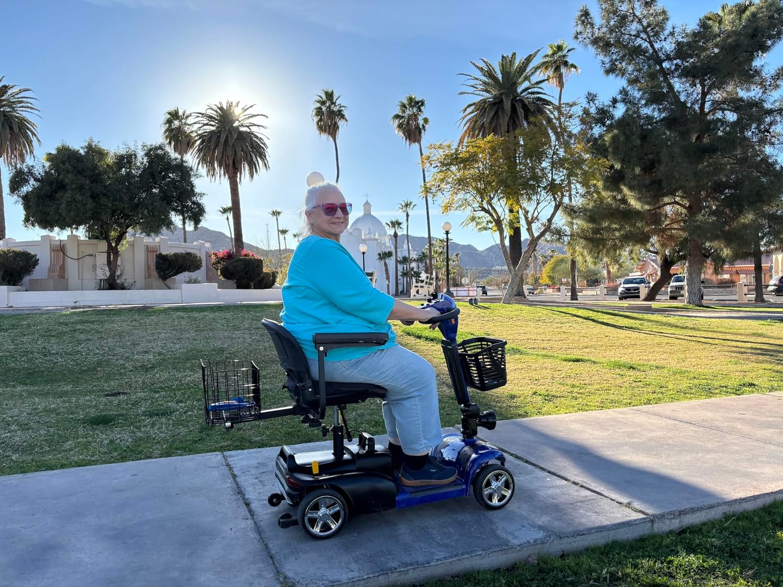 Ecomobi All-Terrain Heavy Duty Mobility Scooter for Seniors & Adults, 1000W Powerful Motor, 550 lbs Weight Capacity, 32 Mile Extended Range, 9 MPH, 13