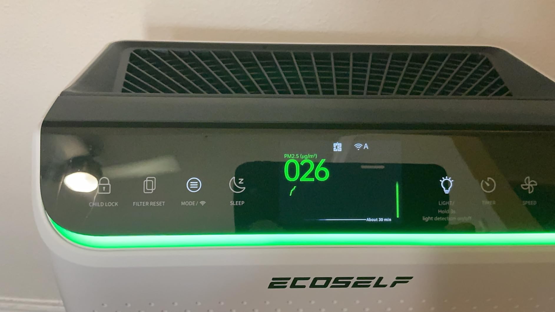 Air Purifier for Home Large Room Up to 3850Ft² with Washable Filter, HEPA Air Cleaner with AQI Display, Trend Graph, Smart App Control, Auto Eco Pet Sleep Modes for Allergies, Smoke, Pollen, HAP610WF customer photo 1