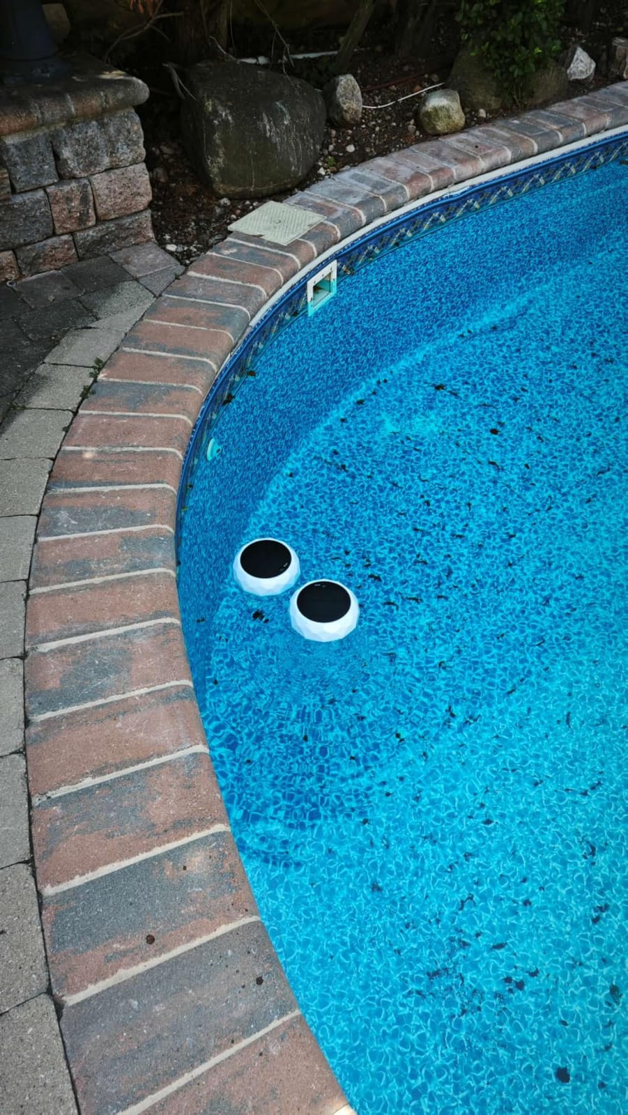 VICHTOP Solar Floating Pool Lights, RGB Color Floating Lights, IP68 Waterproof customer photo 2