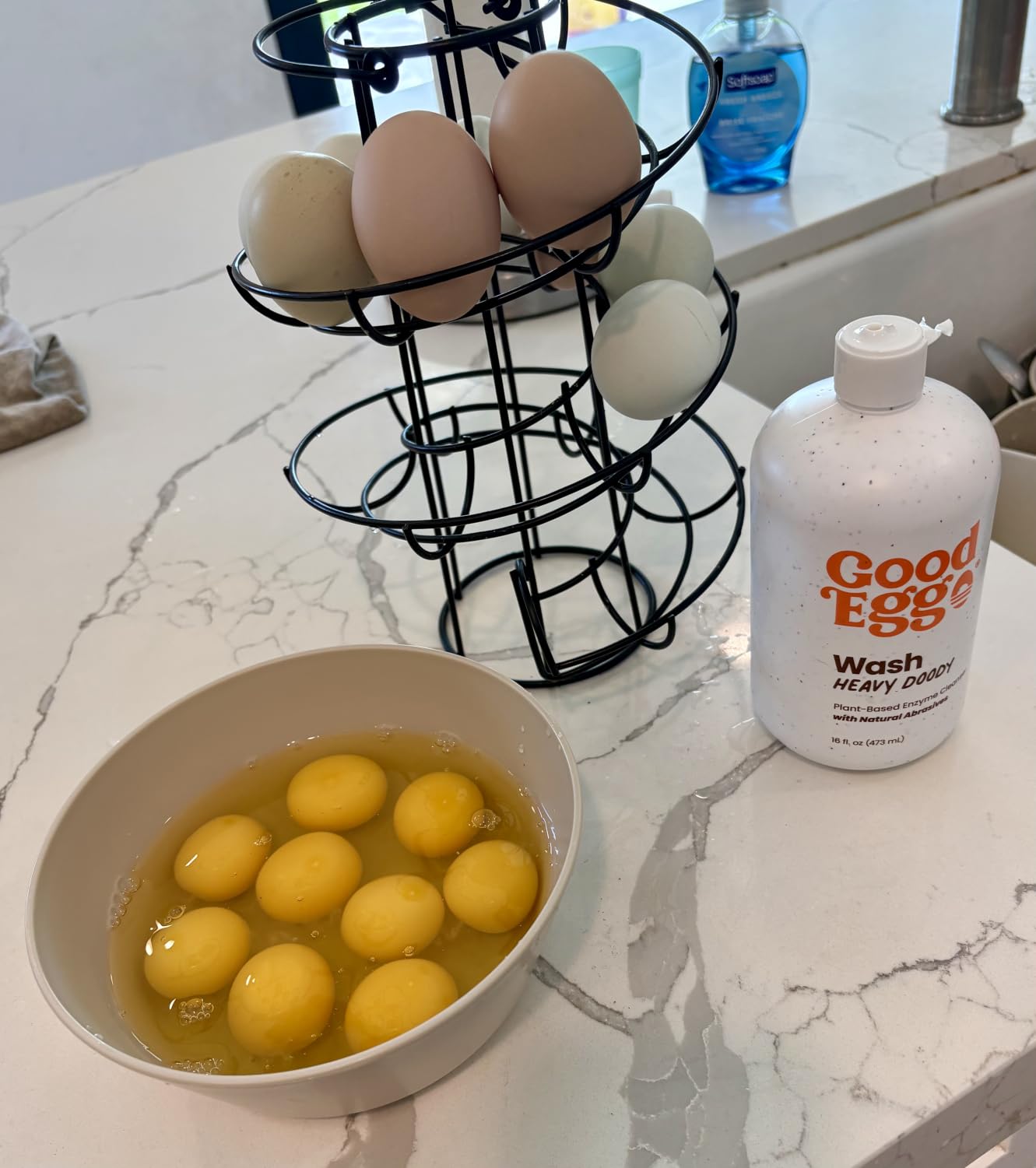 GoodEgg Heavy Doody Egg Wash, Enzyme Cleanser with Natural Abrasives, 16 oz customer photo 2