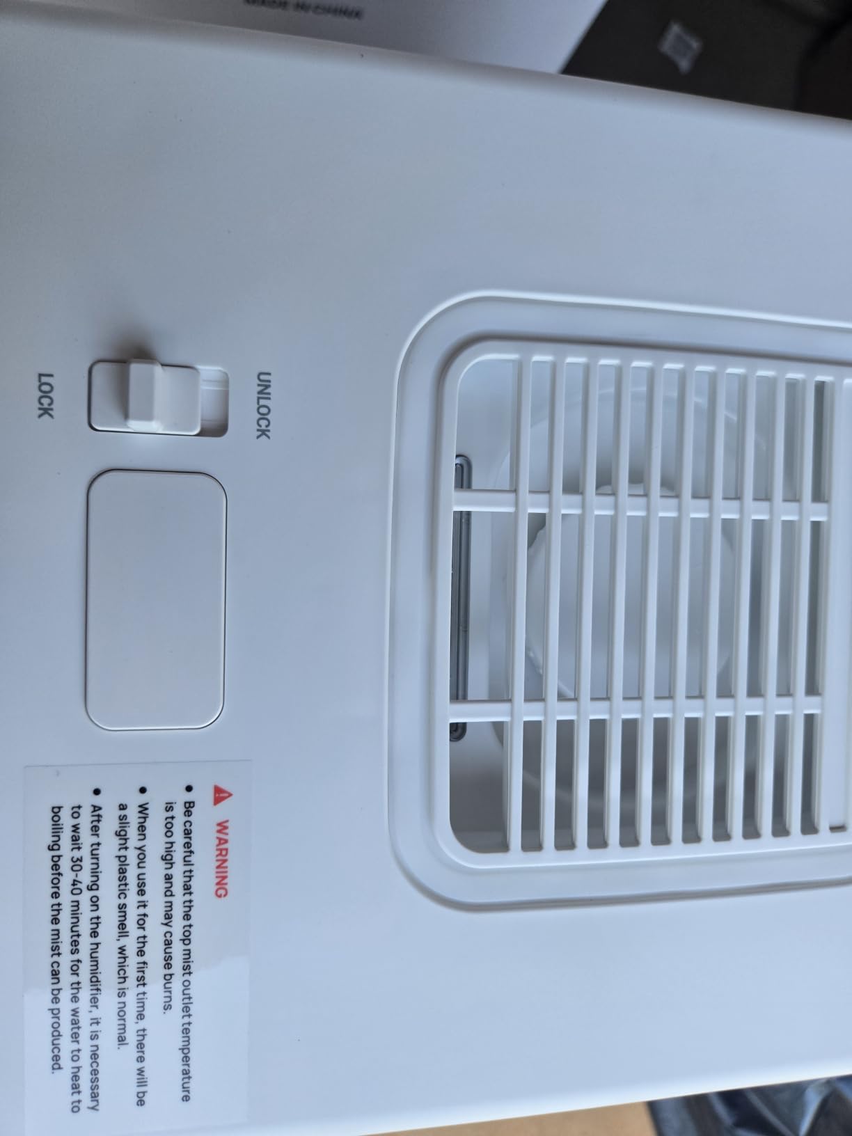 TURBRO 4L Stainless Steel Warm Mist Humidifier, 500mL/h Steam Vaporizer | Dishwasher Safe, Filter-Free, ETL-Certified, Auto Shut-off, Child Lock, No White Dust, Sleep Mode for Bedroom customer photo 1