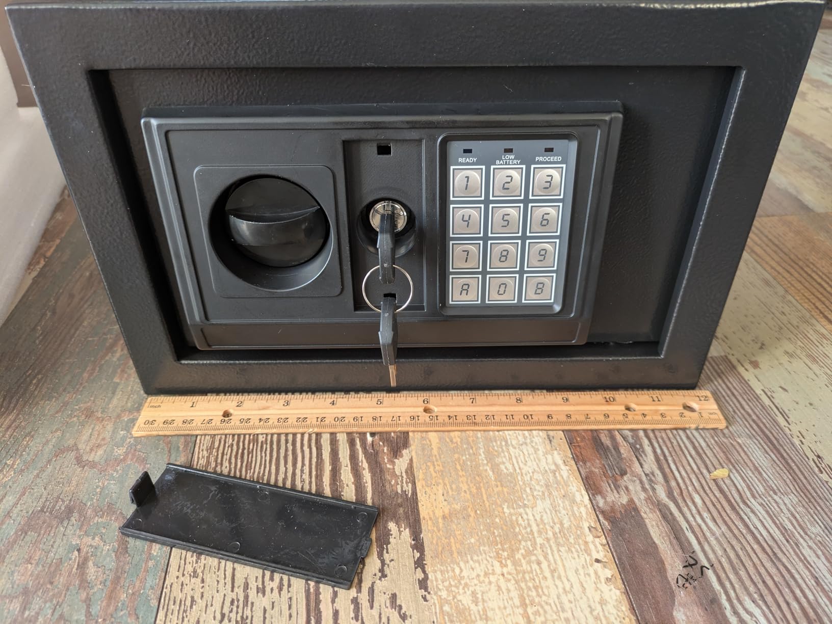 31.5''H Large Fireproof Waterproof Safe for Home Office | 1800°F Fire Protection for 30 Minutes, 85 LBS Heavy Duty Biometric Safe with Fingerprint Keypad Lock, Anti-Theft Alarm customer photo 2