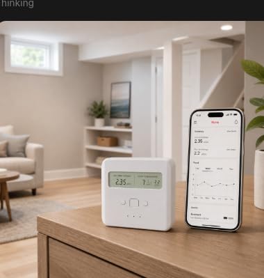 X-Sense Wi-Fi Radon Detector for Home with APP Notification, Model XR0A-iR | Deeper Trends in App, Easy to Use, Zero Lab Fees, No Installation Required, Continuous Monitoring customer photo 2