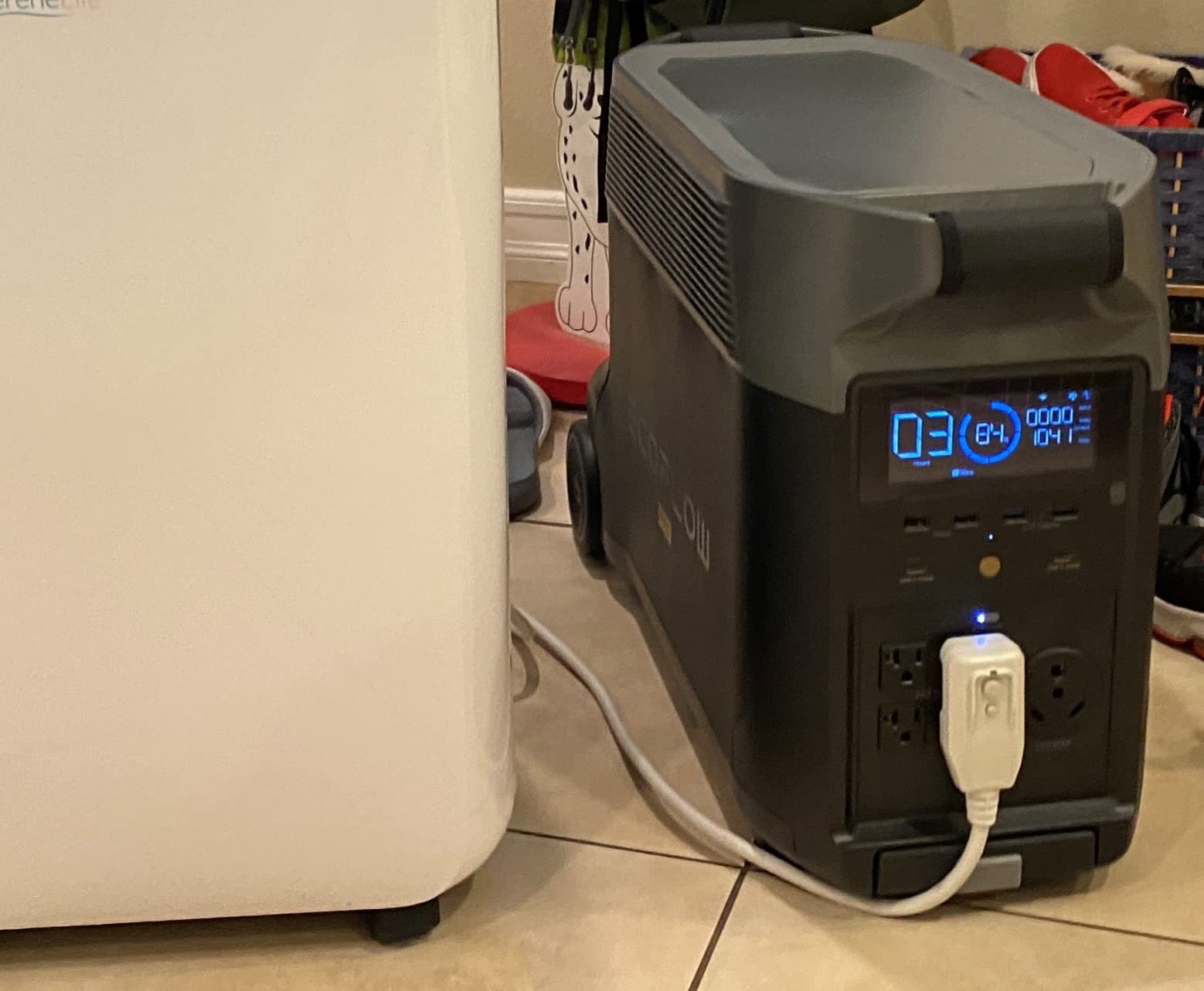 SereneLife 8,000 BTU Portable Air Conditioner with Dehumidifier & Fan | Portable AC Unit with WiFi for Wide Area Climate Control | Compact Standing Air Conditioner with Window Kit customer photo 1