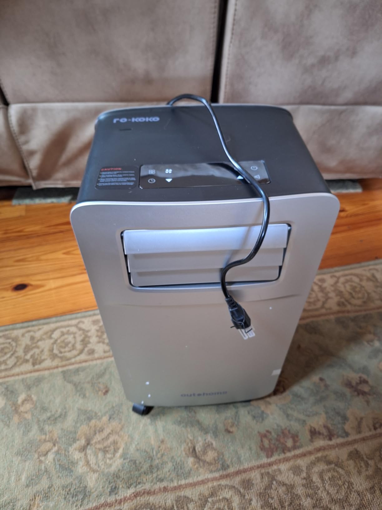 5200 BTU Portable Camping Air Conditioner, 4-in-1 Quiet Small AC Unit with 400W Low Power, Windowless AC for Tent, RV, Truck, Van, Car, Garage, Indoor & Outdoor Use(Silver) customer photo 1
