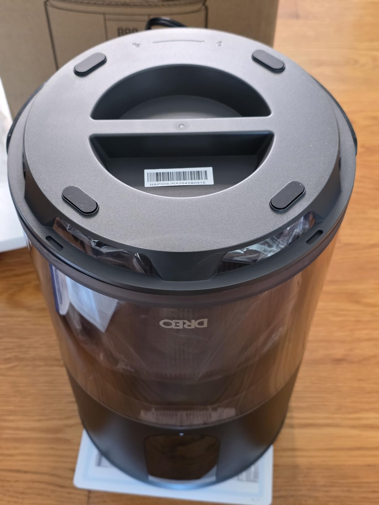 DREO Smart HEPA Air Purifier for Home, Up to 1176 ft², Air Cleaner for Large Rooms & Bedrooms, Wi-Fi/Voice/Alexa, Pets, Smoke, Dust, Pollen & Odors, PM2.5 Monitor, 4 Modes, DR-HAP009S (Dreo 539S) customer photo 1